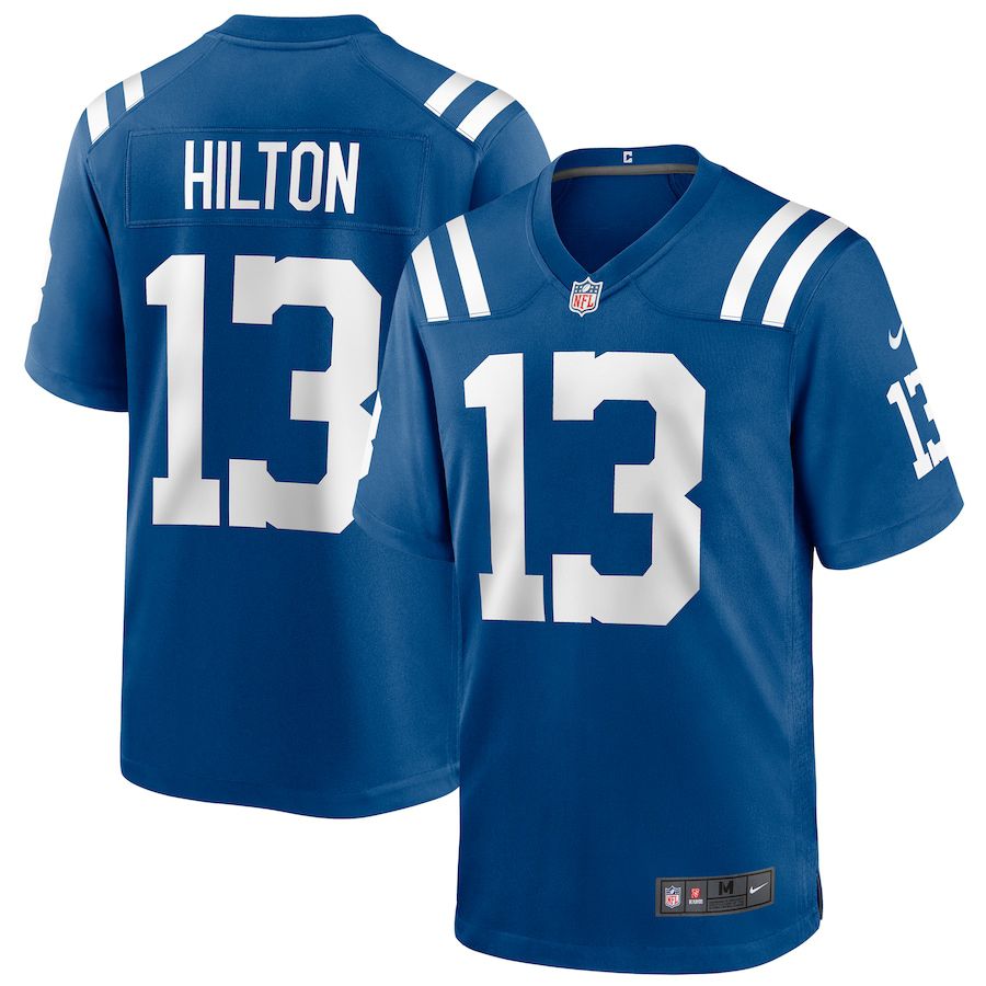 Men Indianapolis Colts #13 T.Y. Hilton Nike Royal Game Player NFL Jersey